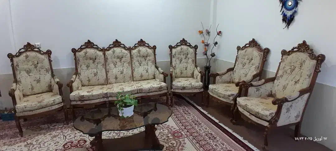 مبل سلطنتی|مبلمان خانگی و میز عسلی|بروجن, |دیوار
