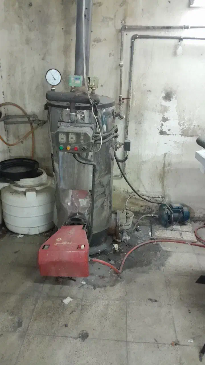 دیگ بخار با دوعدد دسته اتو کامل|ماشینآلات صنعتی|نسیمشهر, |دیوار