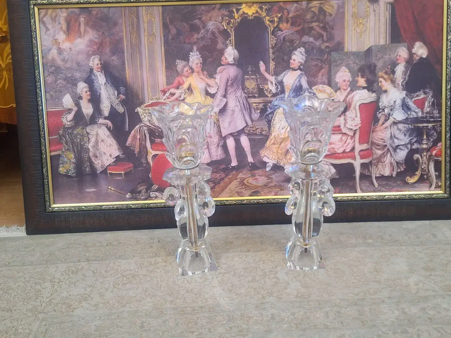 تابلو و شمعدان|تابلو، نقاشی، عکس|الوند, |دیوار