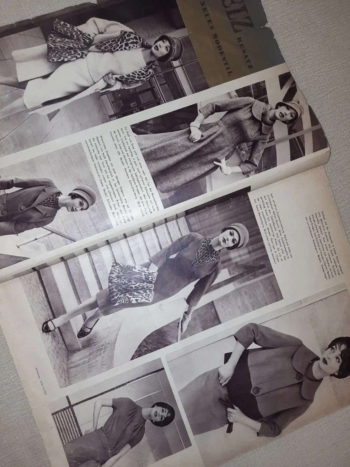 دومجله‌ی قدیمی مُد کلاسیک اروپایی نسخه‌ی اصلی۱۳۲۰ه|کلکسیون اشیاء عتیقه|خمام, |دیوار