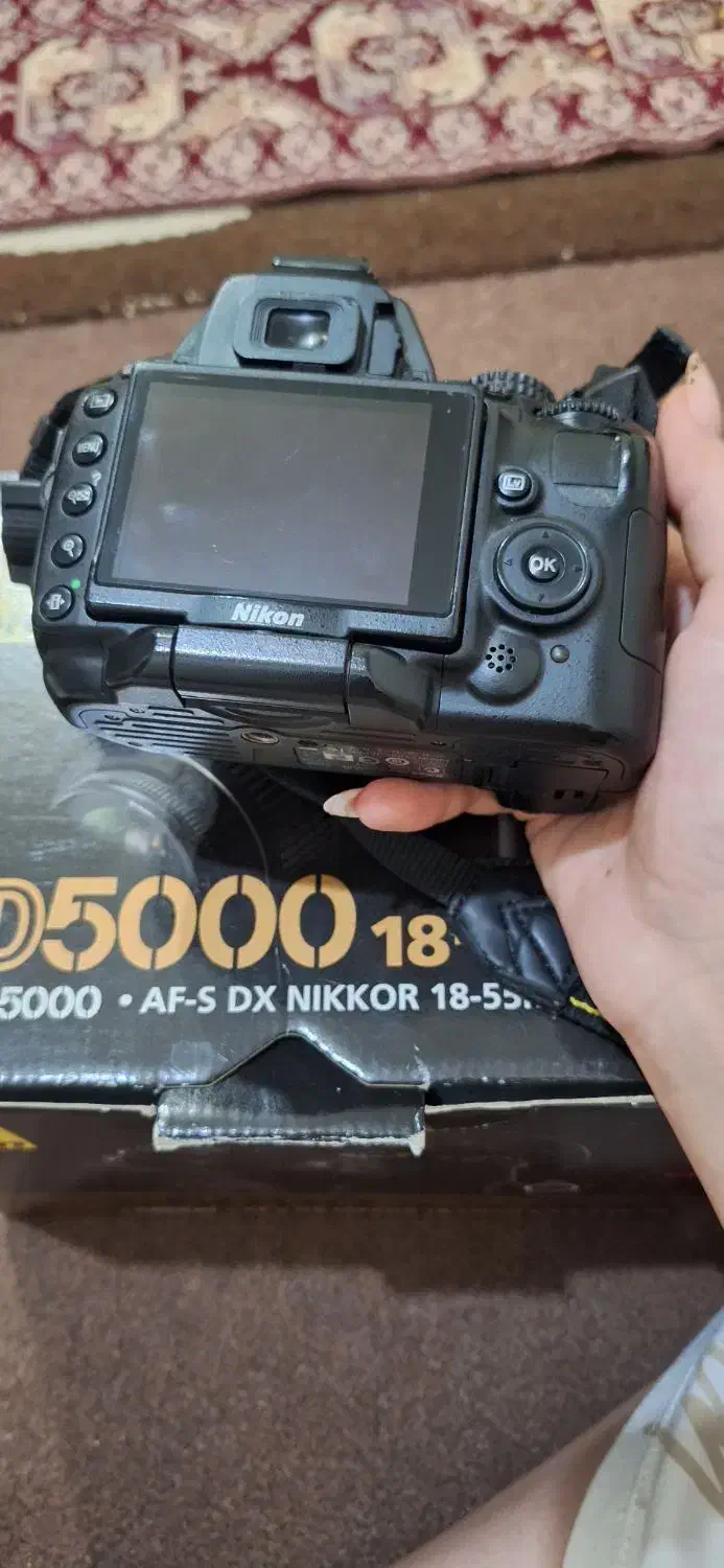 دوربین عکاسی نیکون5000d|دوربین عکاسی و فیلمبرداری|شهرکرد, |دیوار