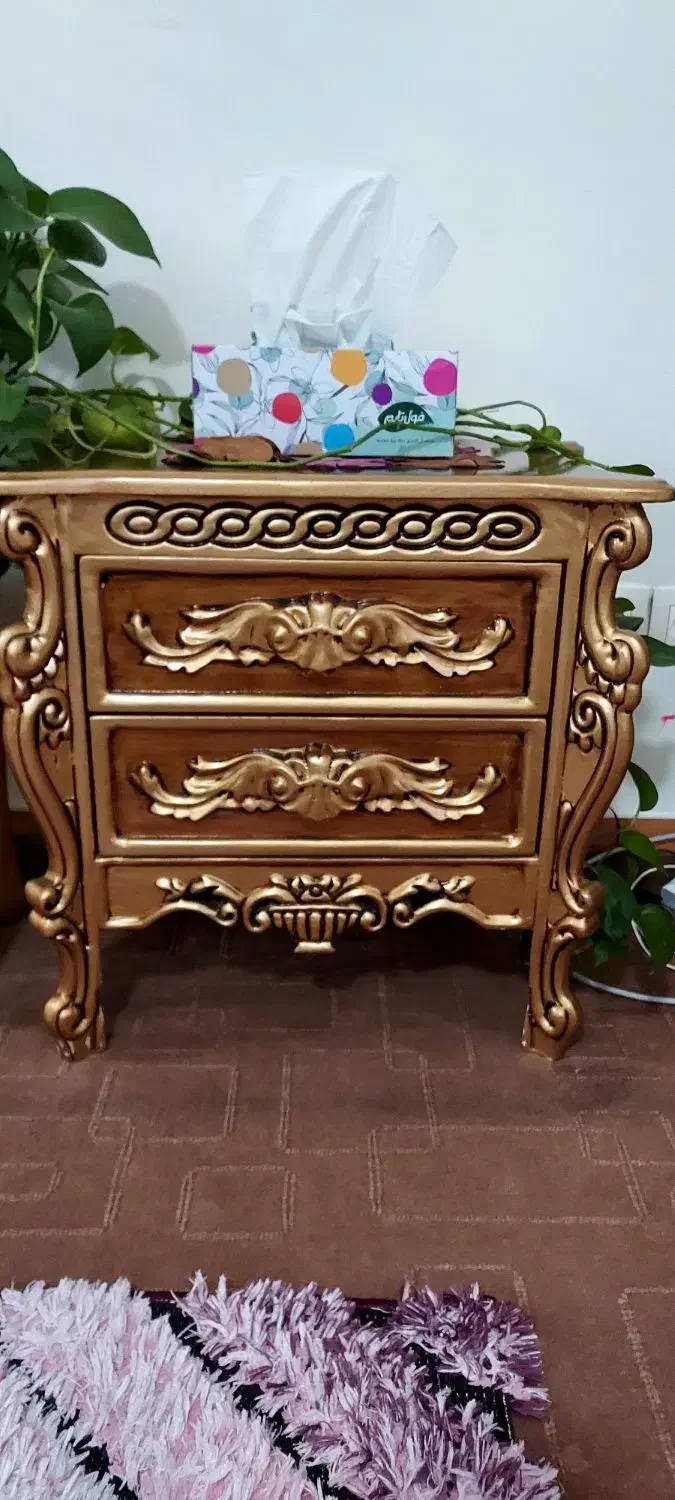 فروش سرویس خواب طرح سلطنتی|تخت و سرویس خواب|صحنه, |دیوار