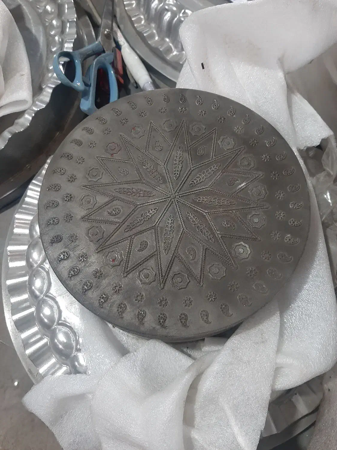 قالب سینی لب کنگره طرح دار|ماشینآلات صنعتی|اراک, |دیوار