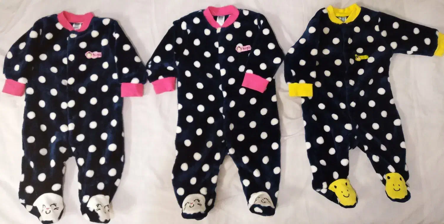 سه تا سرهمی مخمل ضخیم|کفش و لباس بچه|زنجان, |دیوار