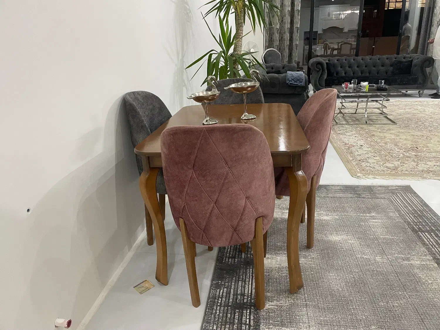 میز نهار خوری چهار نفره|میز و صندلی غذاخوری|شاندیز, |دیوار