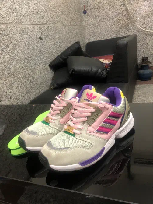ادیداس Zx8000 کتونی اتموس خط صورتی 41/5|کیف، کفش، کمربند|بومهن, |دیوار
