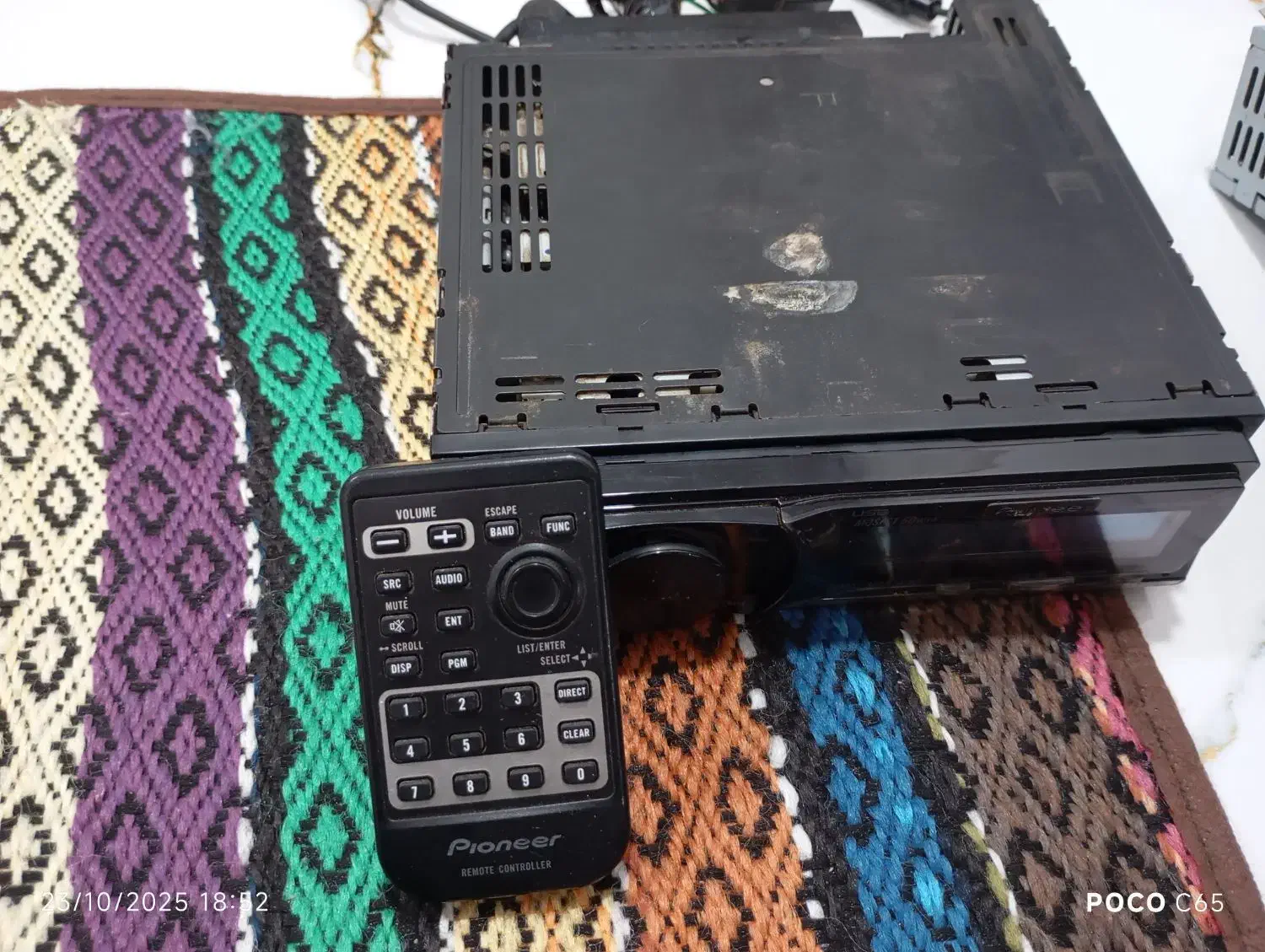 امپلی فایر پریمر و ضبط فابریکی پژو|قطعات یدکی و لوازم جانبی|بندر گناوه, |دیوار