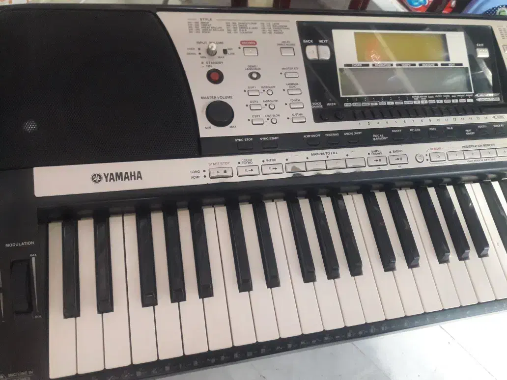 ارگ یاماها 740 اندونزی تمیز|پیانو، کیبورد، آکاردئون|قزوین, |دیوار