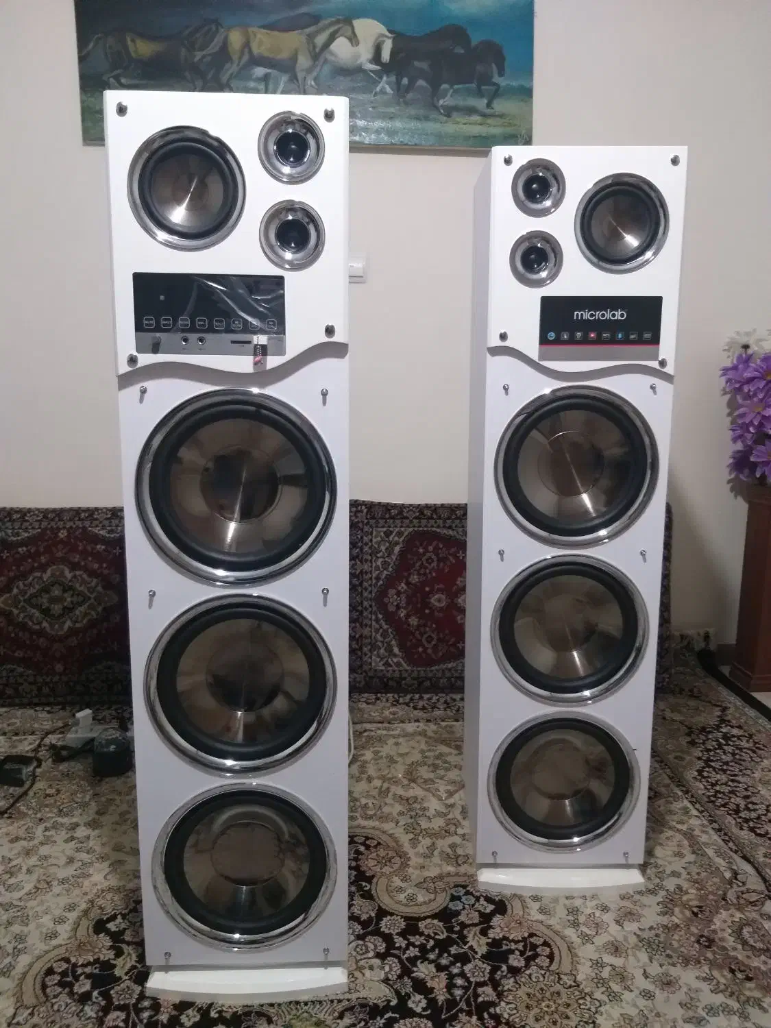 اسپیکر میکرولب(شرایطی‌‌)|سیستم صوتی خانگی|اراک, |دیوار