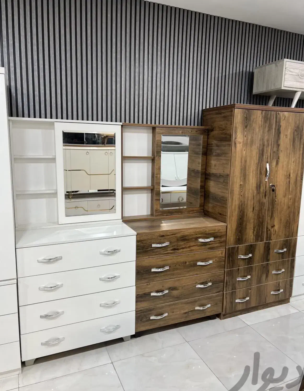 کمد سه درب lanop با باکس ریلی|جاکفشی، کمد، دراور|تهران, جنت‌آباد شمالی|دیوار