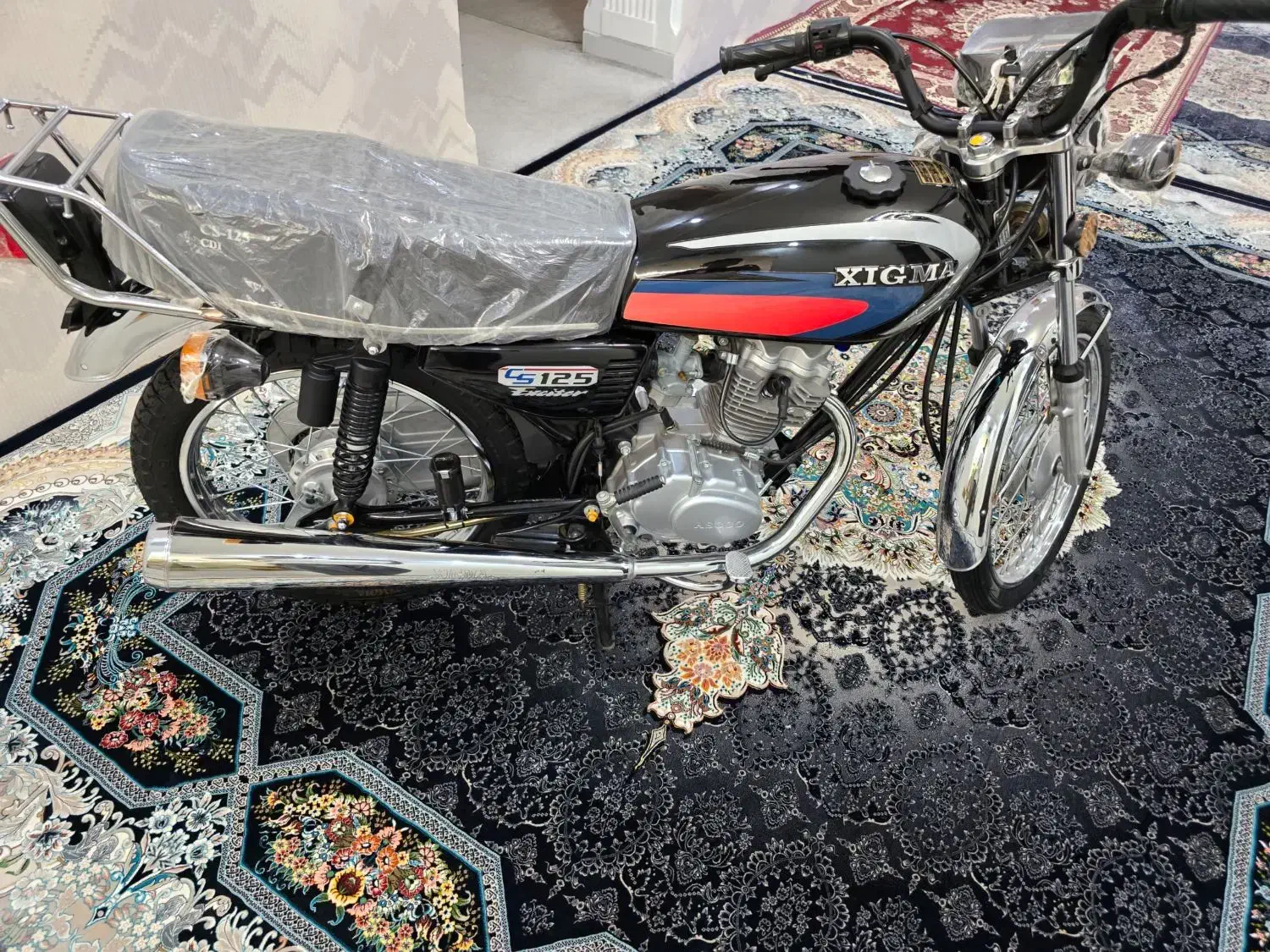 موتور زیگما مدل 95خشک|موتورسیکلت|شیراز, محراب|دیوار