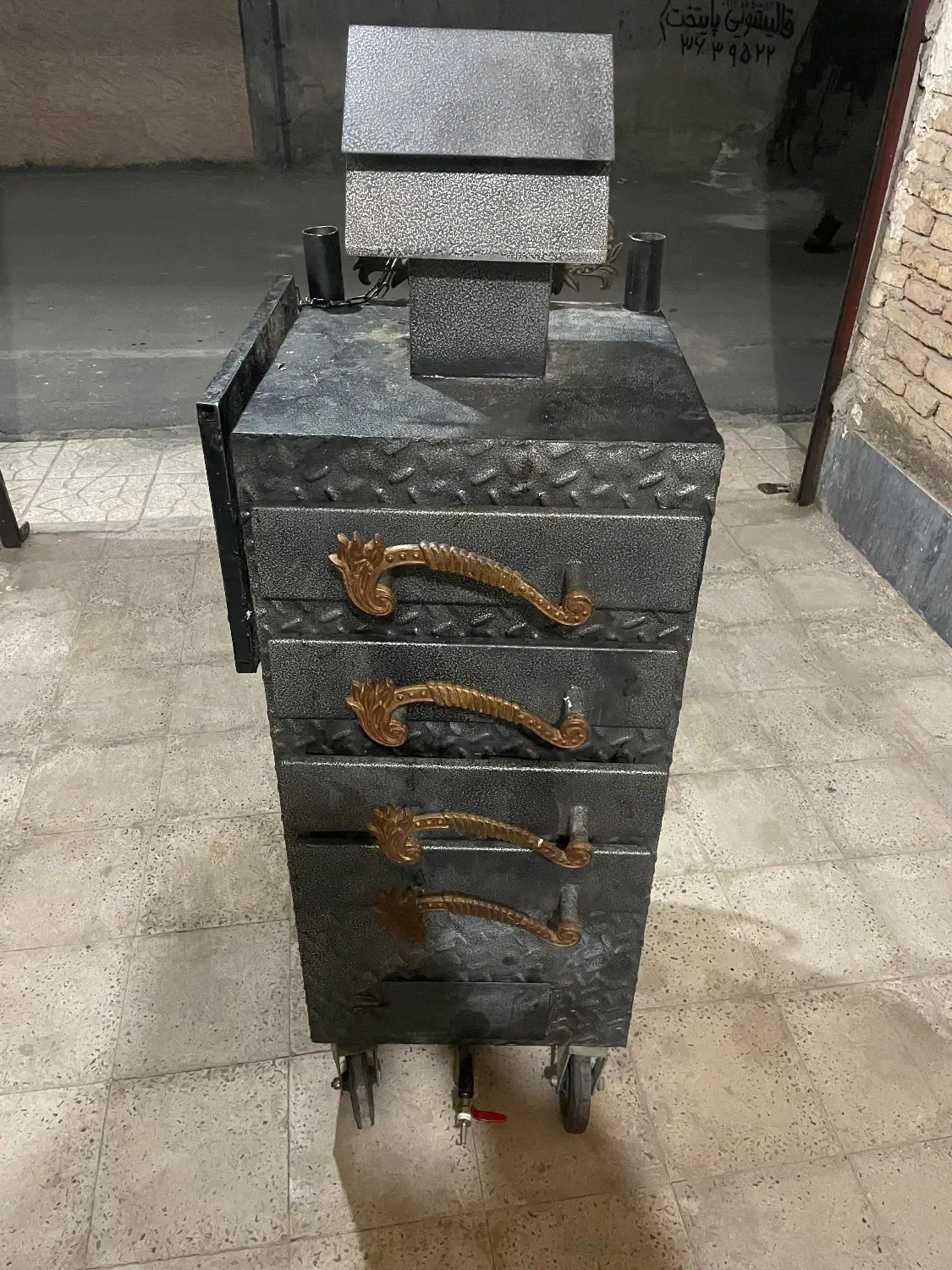 دستگاه بلال تنوری ۴طبقه|اجاق گاز و لوازم برقی پختوپز|پاکدشت, حصار امیر|دیوار