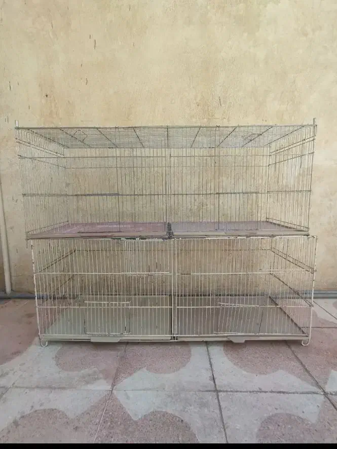 دو عدد‌‌ قفس پرون سالم|لوازم جانبی حیوانات|شیراز, گل سرخ|دیوار