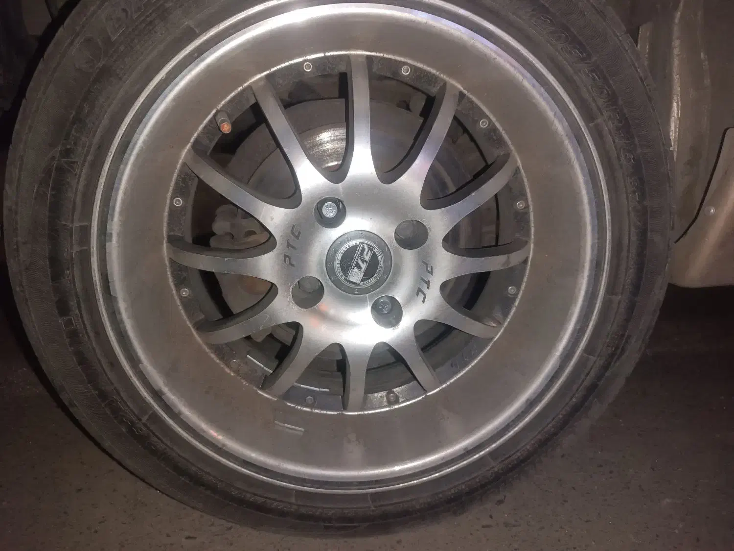 رینگ اسپورت سایز16با لاستیک|قطعات یدکی و لوازم جانبی|هریس, |دیوار