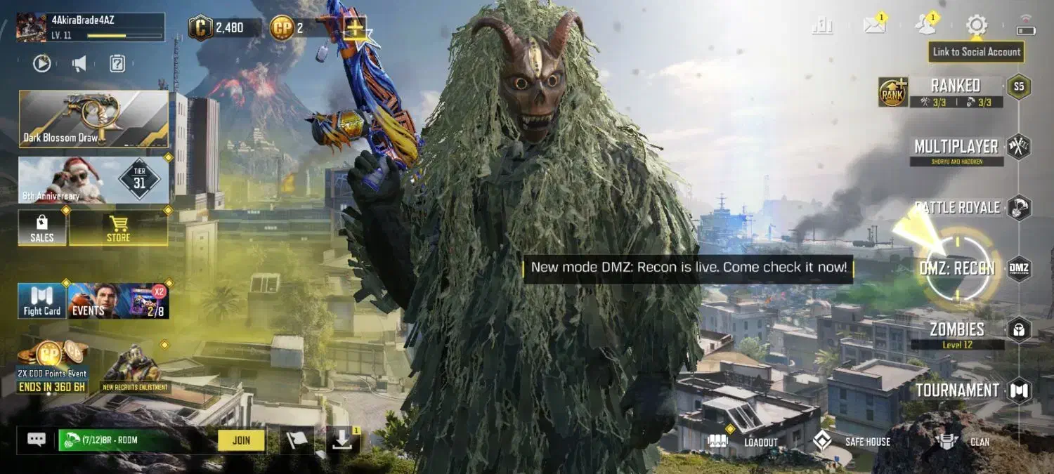 اکانت کالاف دیوتی موبایل دارای اسکین زیلات|کنسول، بازی ویدئویی و آنلاین|بهبهان, |دیوار