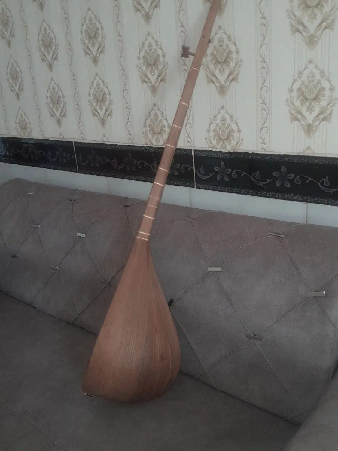 دوتار|سازهای سنتی|بوژگان, |دیوار