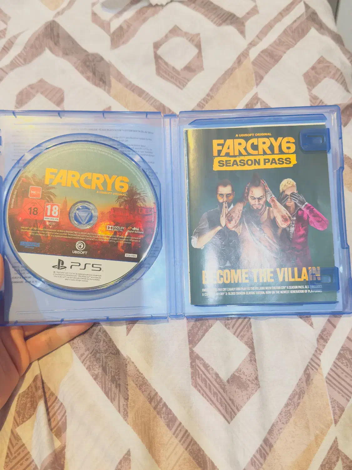 دیسک فارکرای ۶ مخصوص ps5|کنسول، بازی ویدئویی و آنلاین|کردکوی, |دیوار