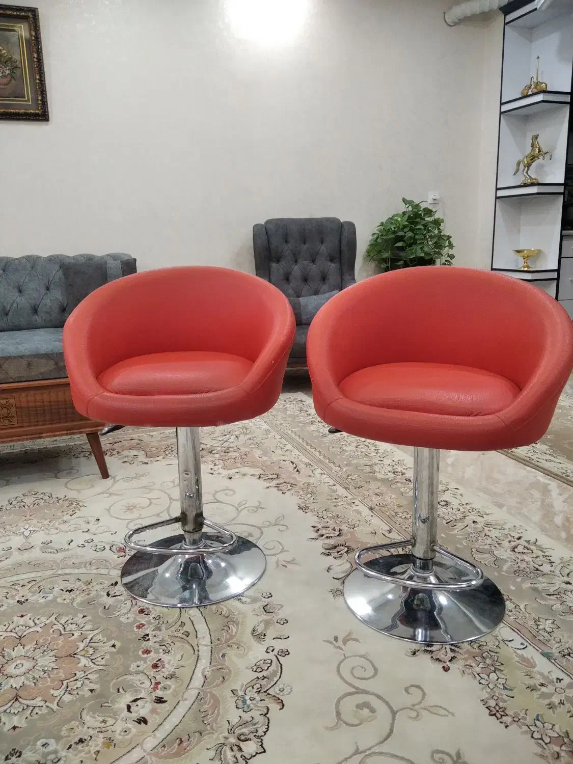 دوعدد صندلی اپن جکدار در حد نو|صندلی و نیمکت|گلستان (تهران), |دیوار