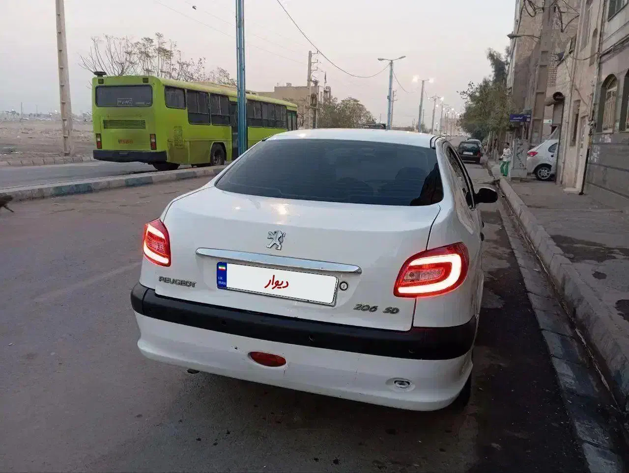 206 تیپ ۵  SD.V1|خودرو سواری و وانت|تهران, باغ خزانه|دیوار