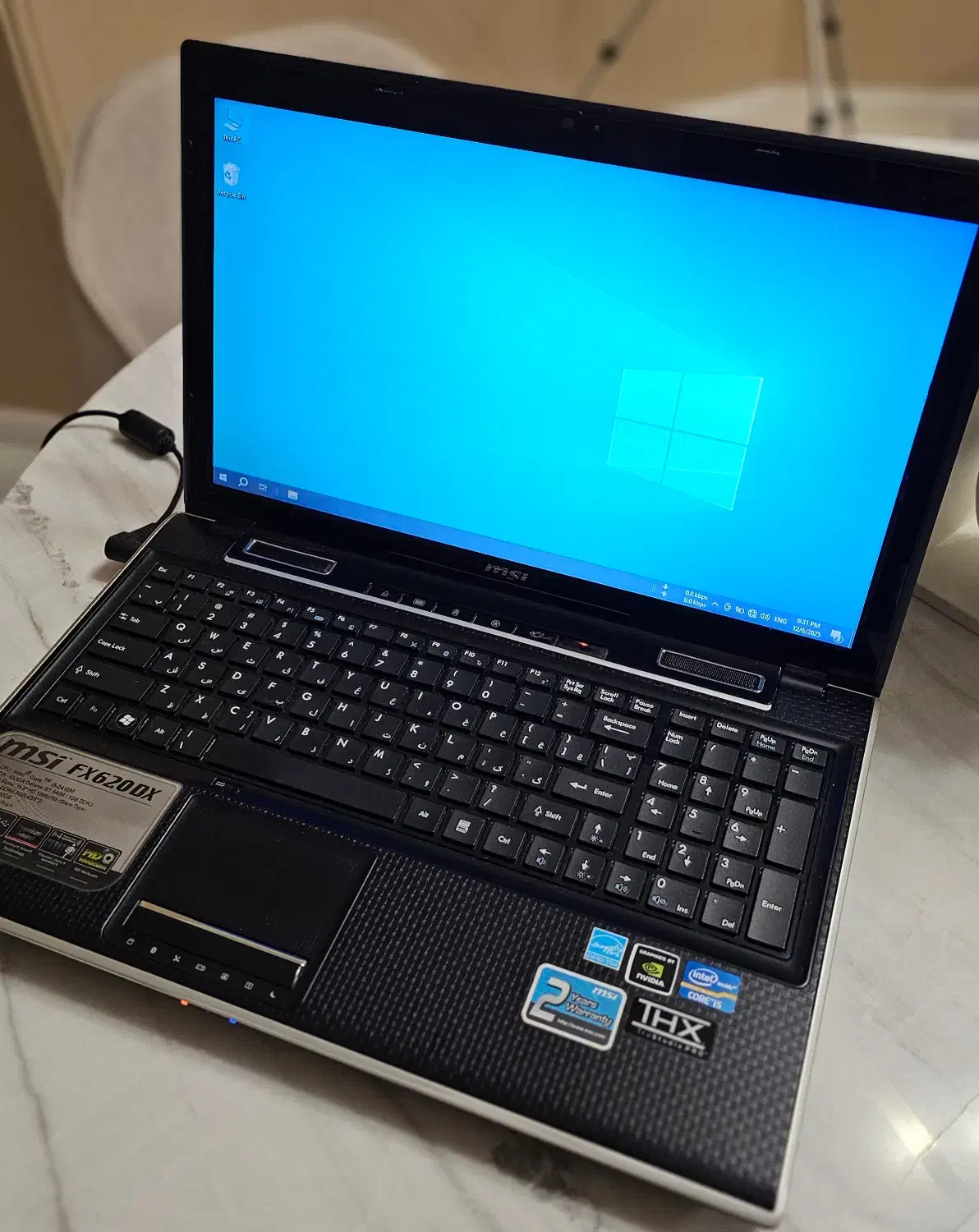 لپ تاپ MSI FX620DX|رایانه همراه|تهران, میرداماد|دیوار