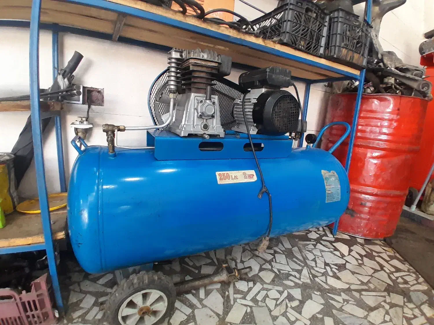 پمپ باد ۲۵۰|ماشین‌آلات صنعتی|سیاهکل, |دیوار