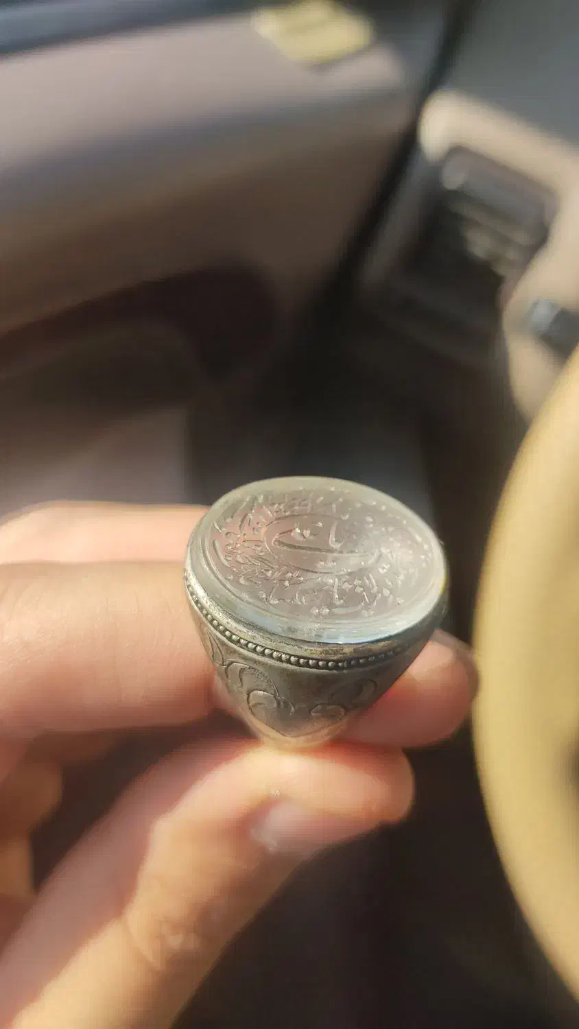 ده عدد انگشتر نفیس نقره بصورت یکجا|جواهرات|تاکستان, |دیوار