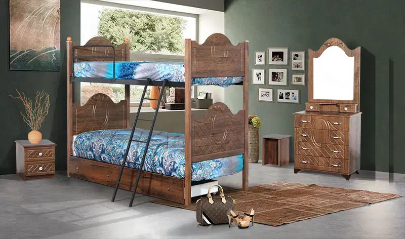 تخت دوطبقه مدرن|تخت و سرویس خواب|تبریز, |دیوار