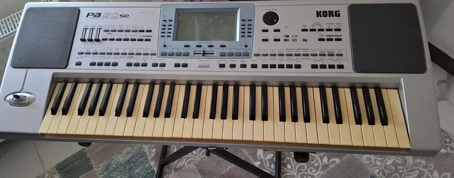 ارگ pa50 sd|پیانو، کیبورد، آکاردئون|رضوانشهر, |دیوار