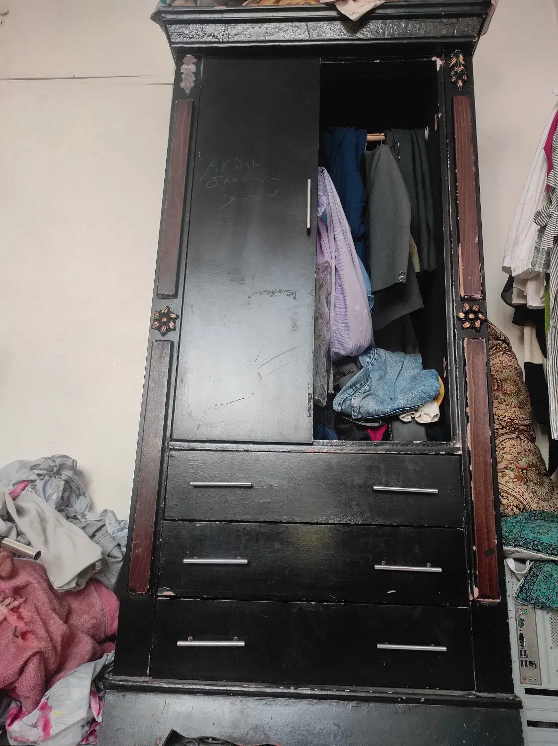 کمد لباس|جاکفشی، کمد، دراور|لاهیجان, امیرشهید|دیوار