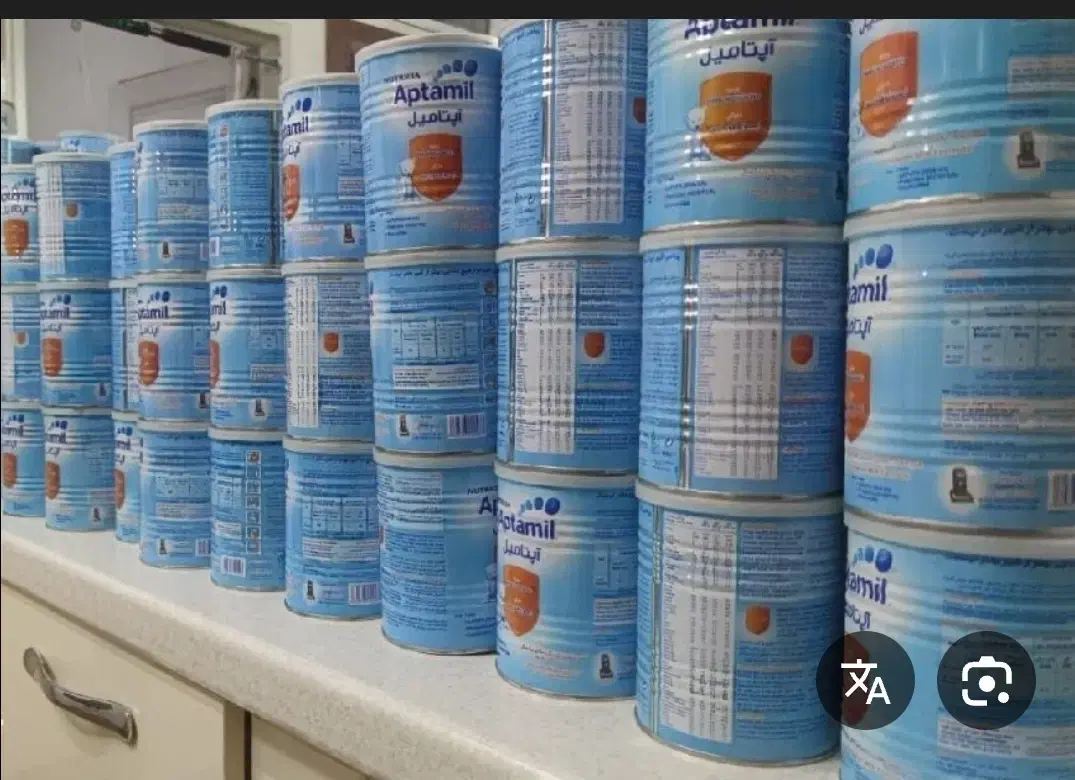 قوطی خالی شیرخشک|ظروف نگهدارنده، پلاستیکی، یک‌بارمصرف|دورود, |دیوار