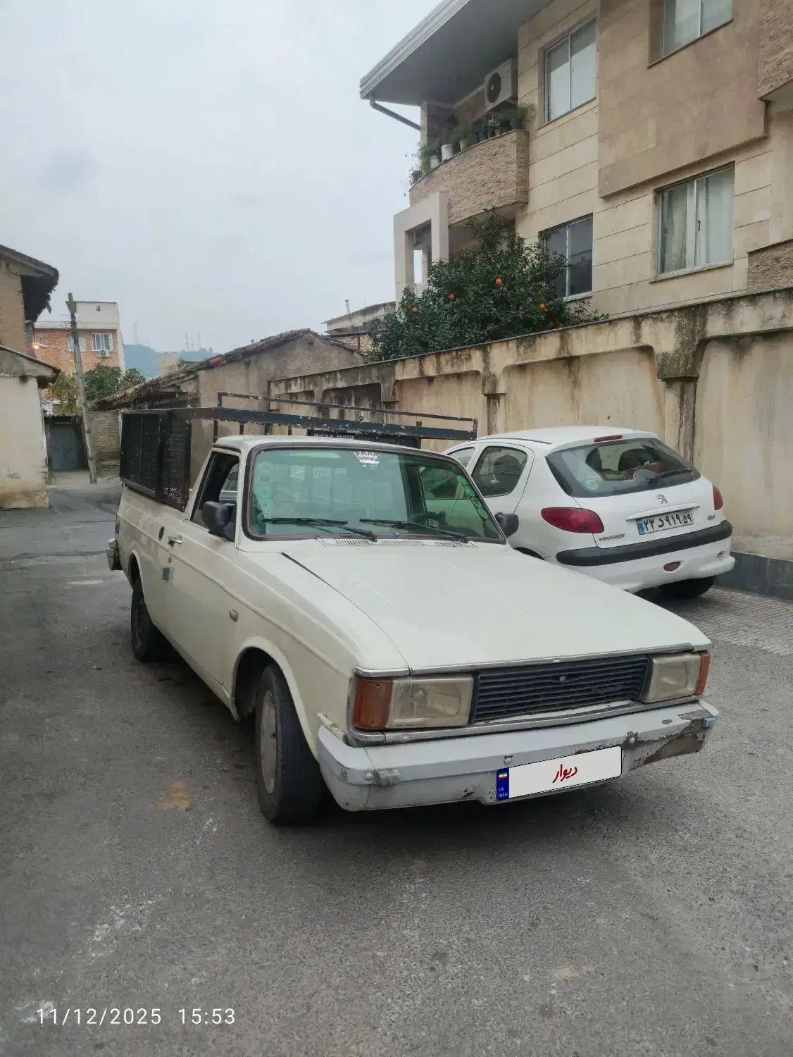 پیکان وانت مدل 93 تمیز|خودرو سواری و وانت|گرگان, |دیوار