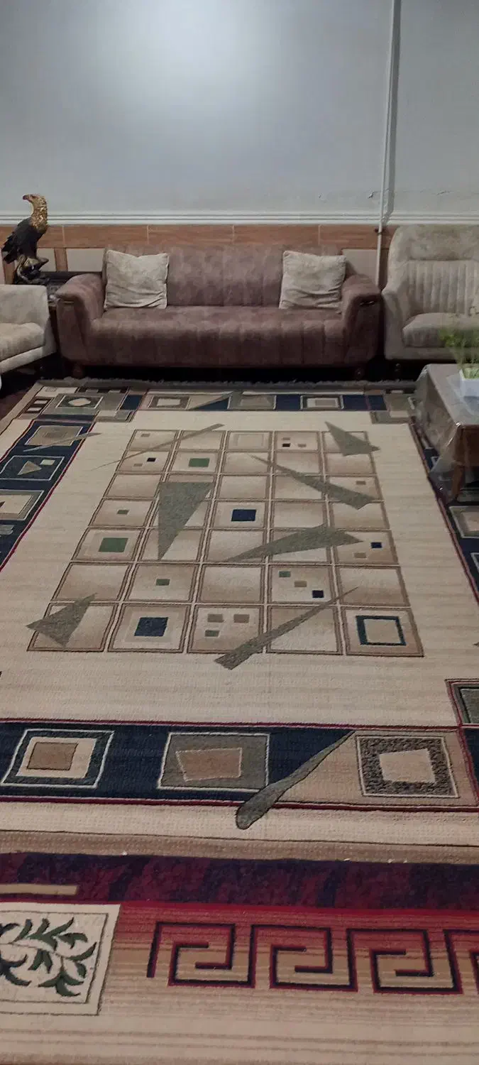 قالی ۱۲ متری|فرش|مسجد سلیمان, |دیوار