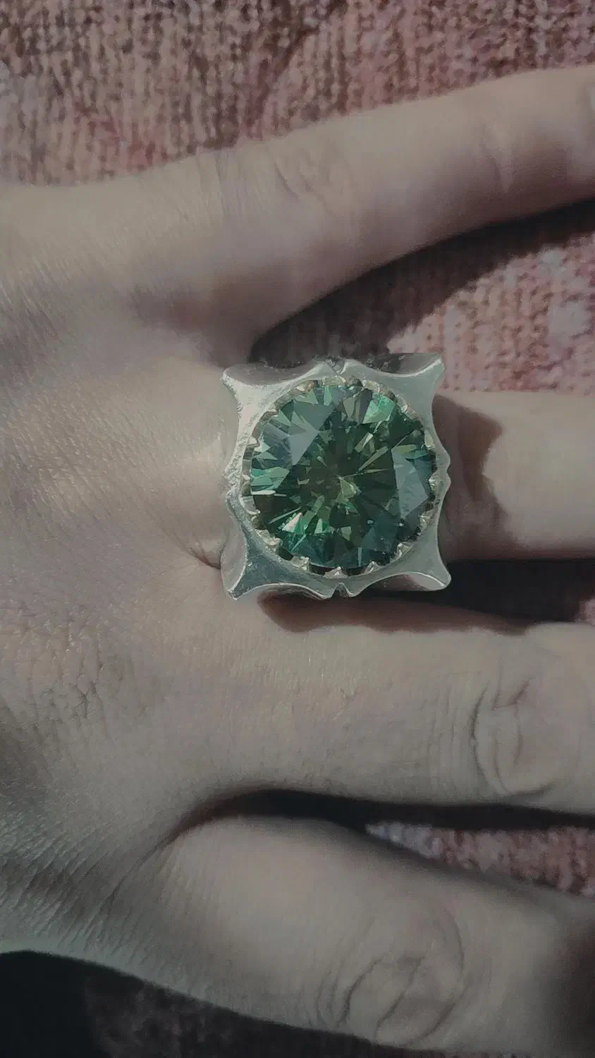 انگشتر الماس موزانایت|جواهرات|ارومیه, |دیوار