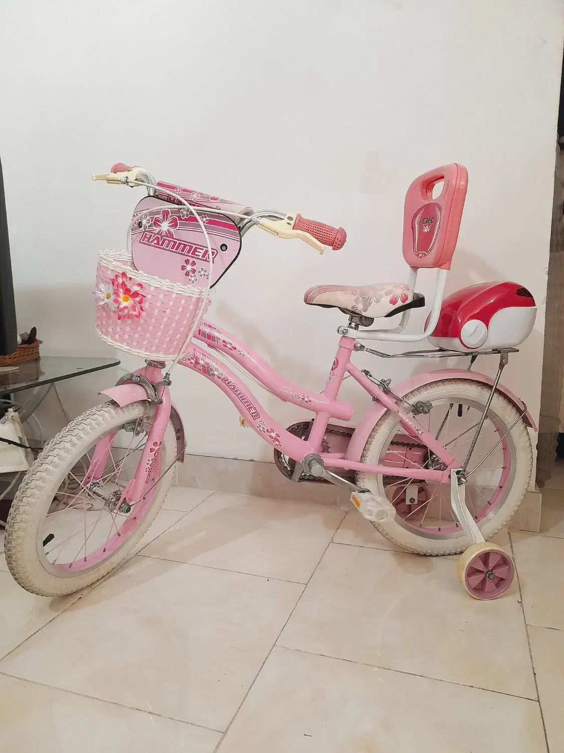 دوچرخه ۱۶ HAMMER نونو درجه ۱ رینگ آلومینیوم|دوچرخه، اسکیت، اسکوتر|پرند, فاز ۵|دیوار