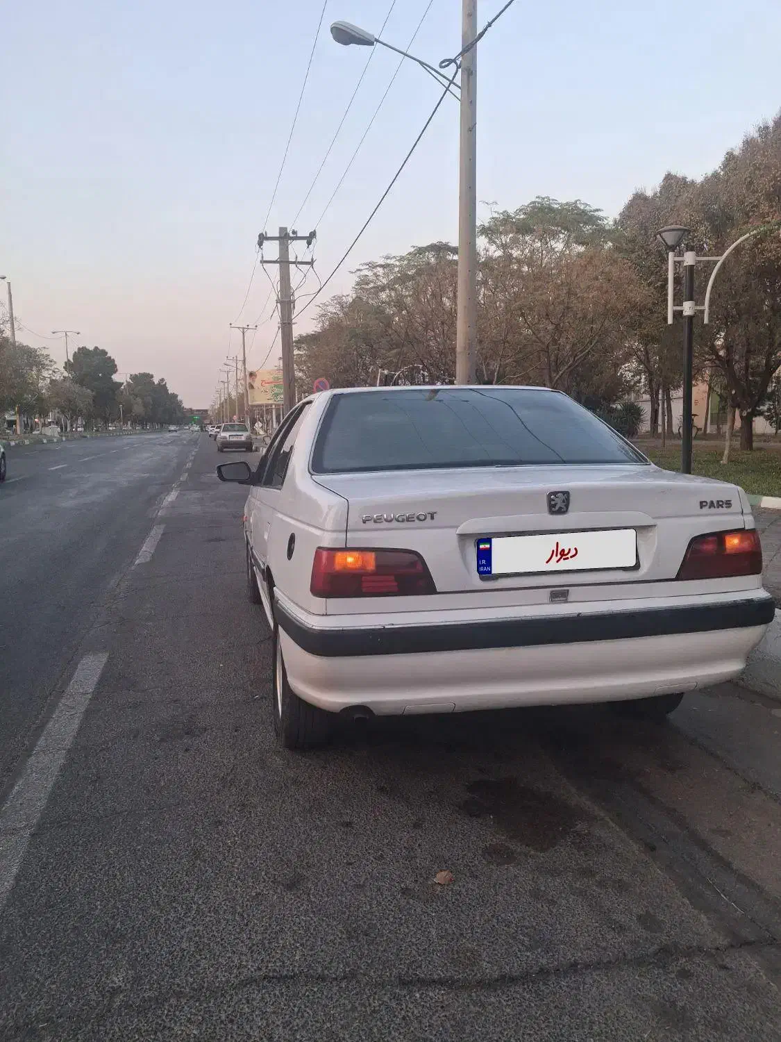 پژو پارس بیرنگ دوگانه شرکتی مدل ۹۱|خودرو سواری و وانت|ساوه, |دیوار