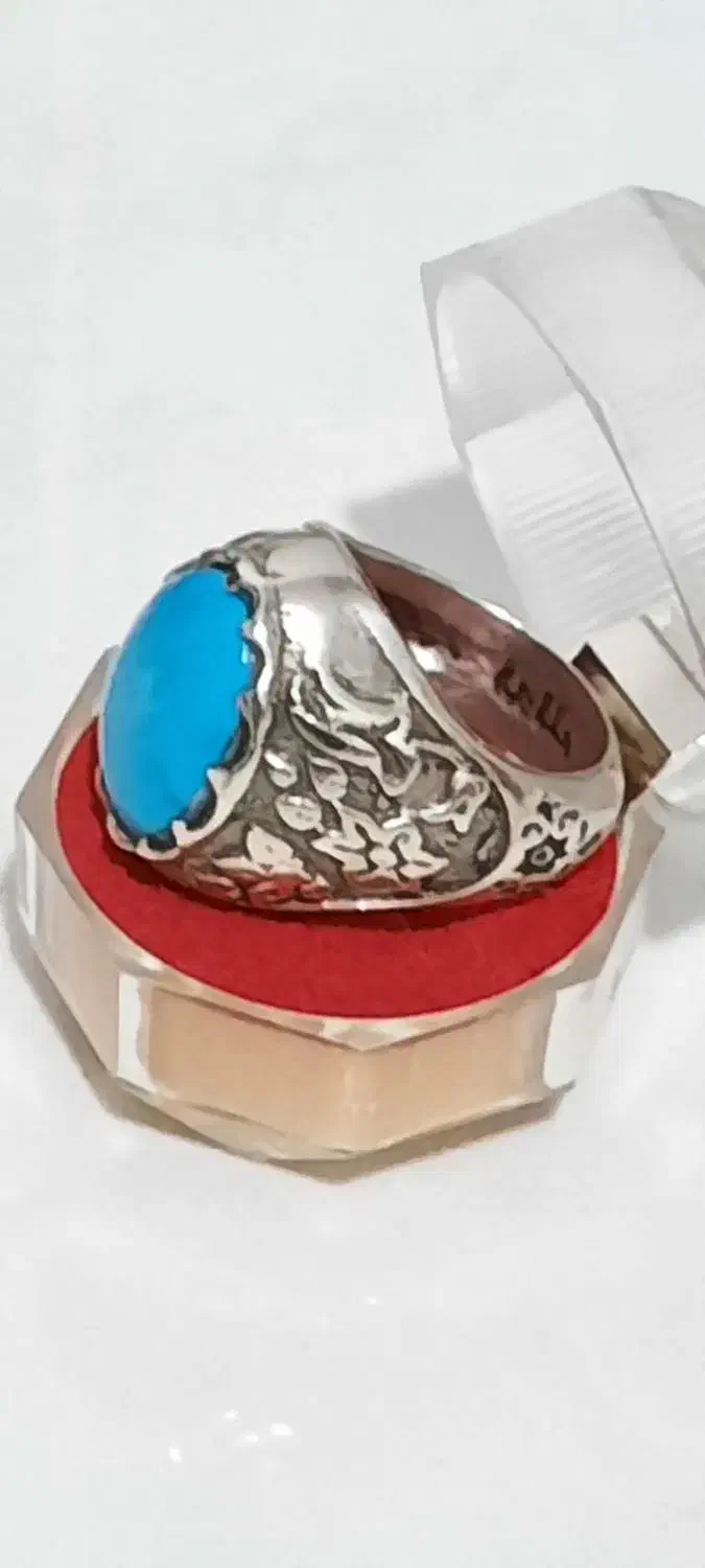 انگشتر فیروزه اصل نیشابور|جواهرات|کرج, کمالشهر|دیوار