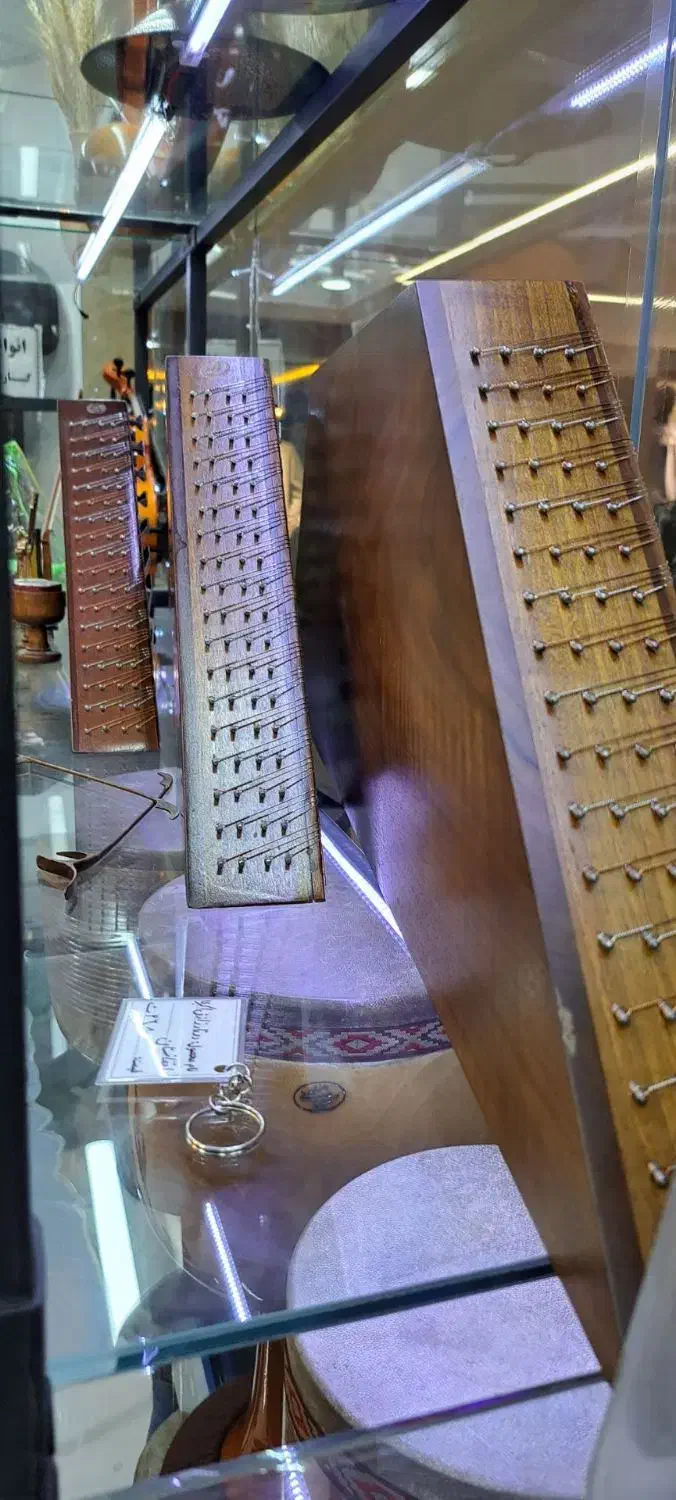 سنتور دو مهره گردو|سازهای سنتی|اصفهان, ارزنان|دیوار