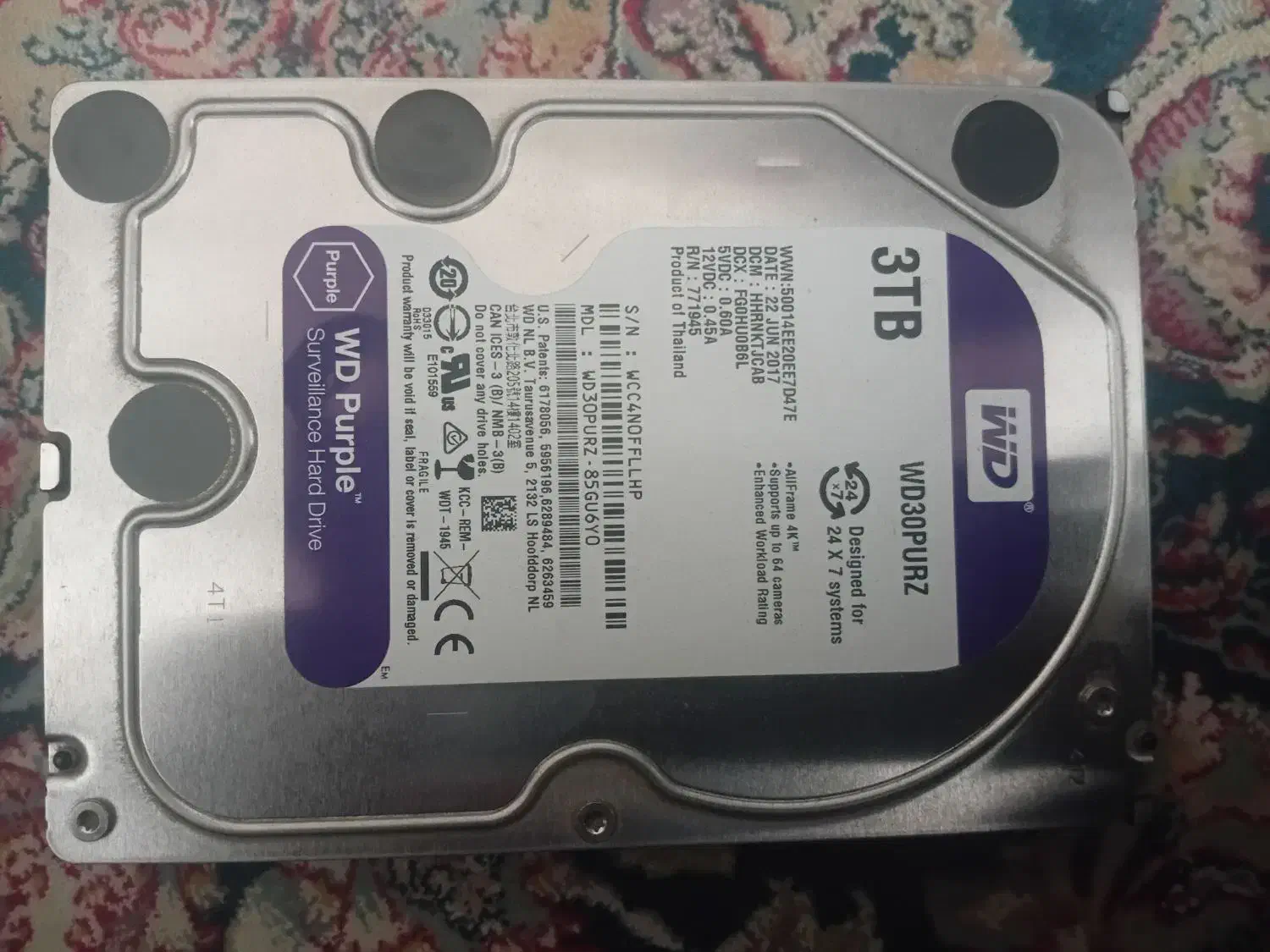 دو عدد هارد 2 و 3 ترابایت وسترن دیجیتال|قطعات و لوازم جانبی رایانه|اردبیل, |دیوار