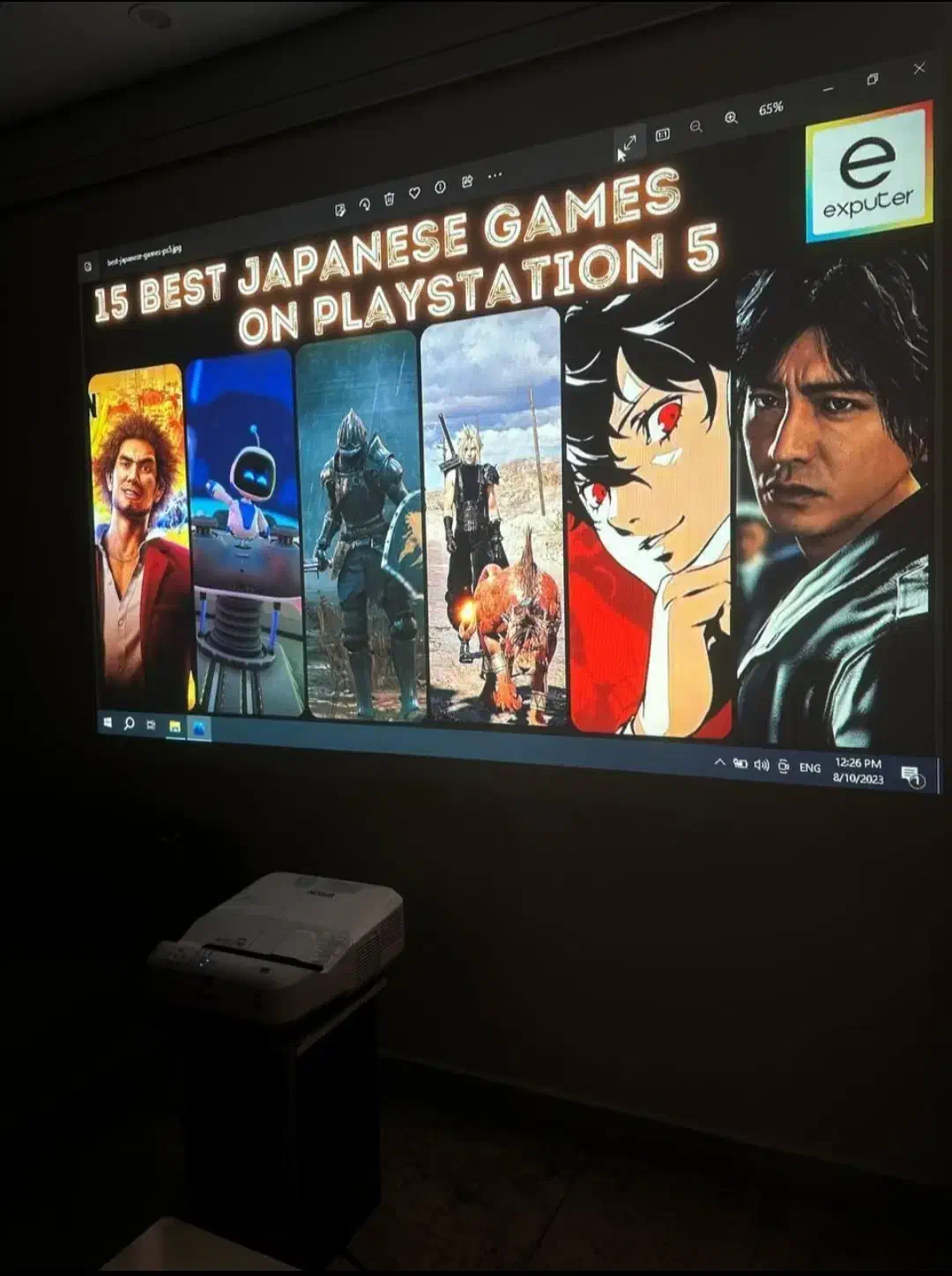 ویدیو پروژکتور/گیم/آموزشی/مناسب کافه/پخش در نور|تلویزیون و پروژکتور|کرمان, |دیوار