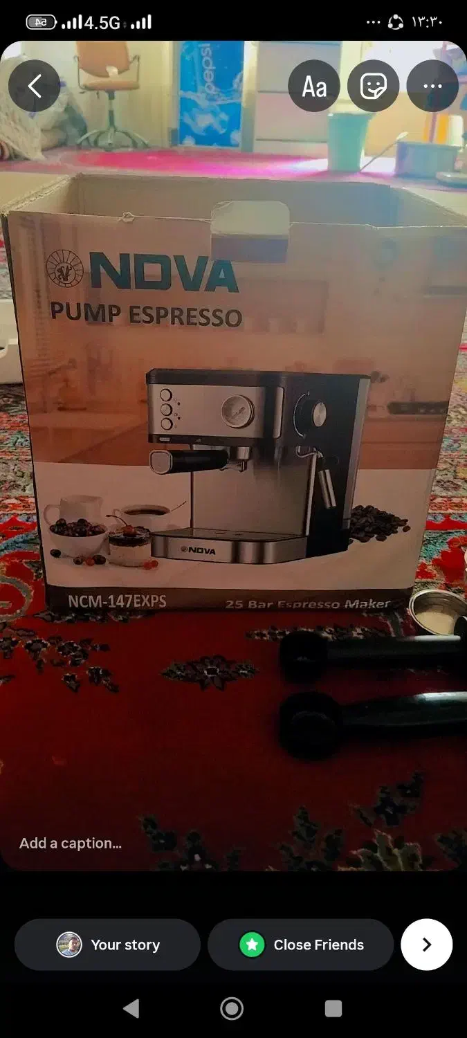 قهوه ساز ندوا نو آک بند|سماور، چای‌ساز، قهوه‌ساز|خرم‌آباد, |دیوار