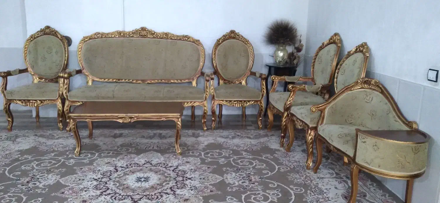 مبل سلطنتی|مبلمان خانگی و میز عسلی|کوهدشت, |دیوار