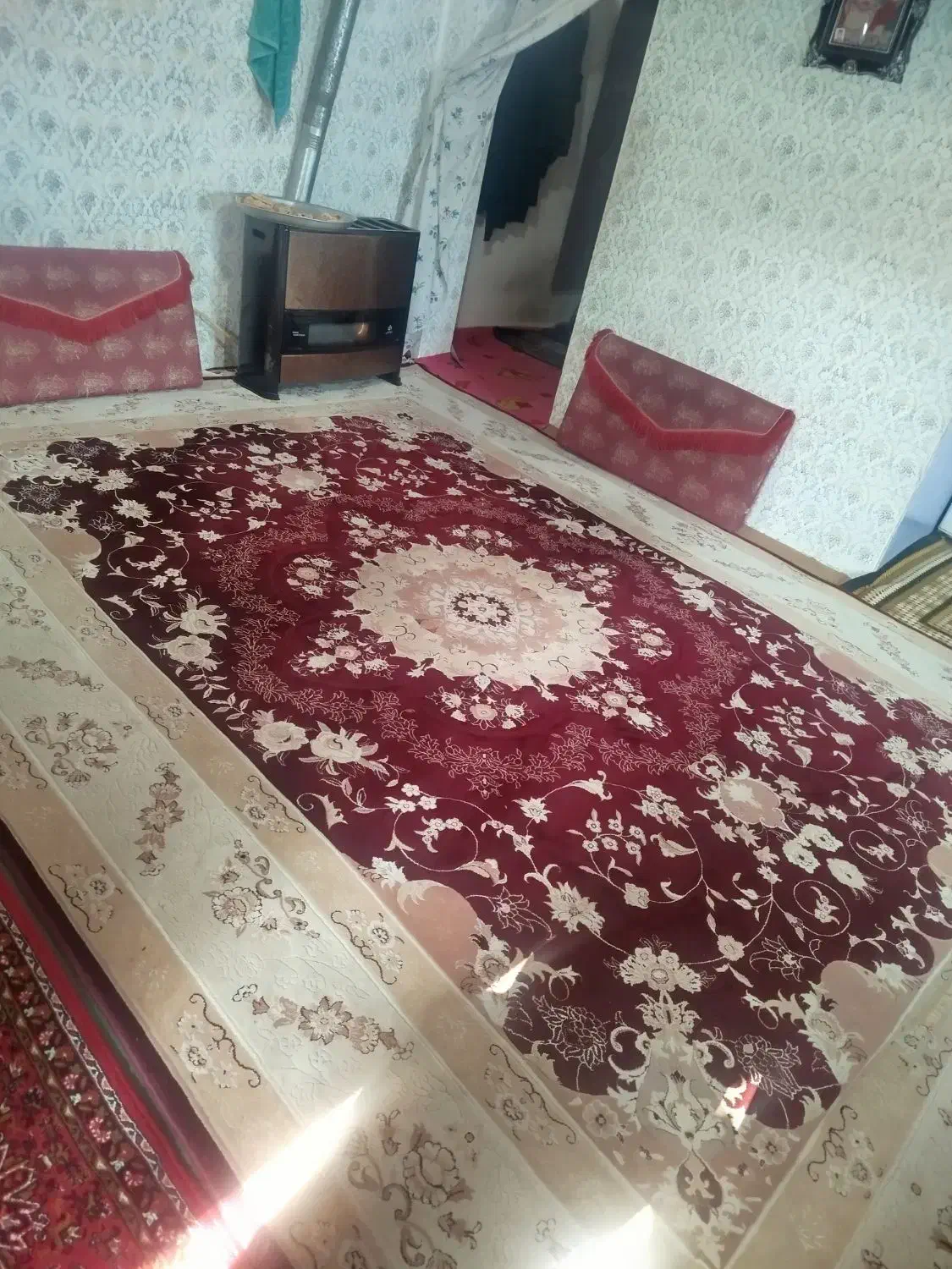 فروش فرش 12متری|فرش|تالش, هشتپر|دیوار