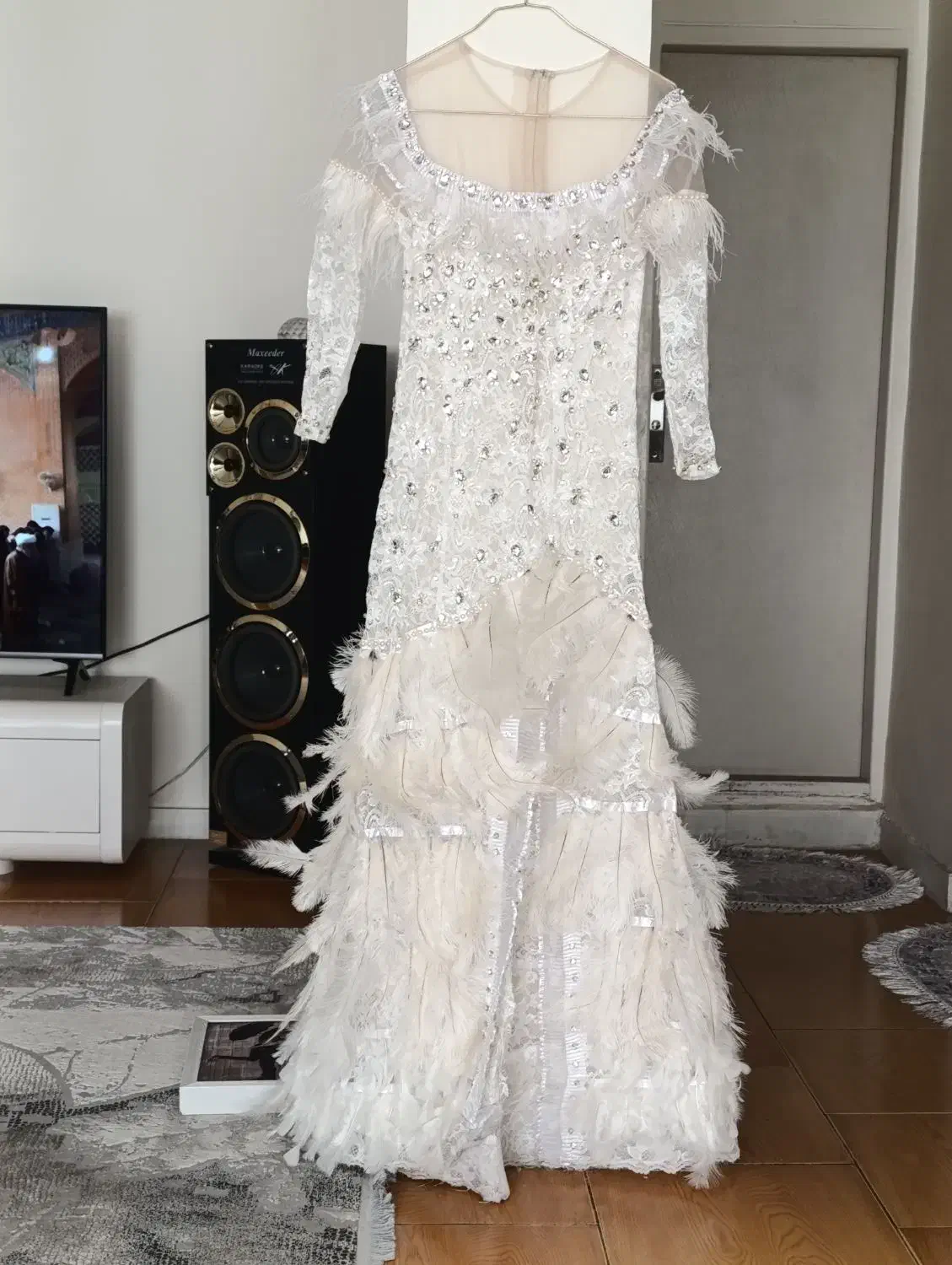 لباس مجلسی درحد نو فقط یک بار استفاده شده قیمت2300|لباس|فردیس, شهرک ناز|دیوار