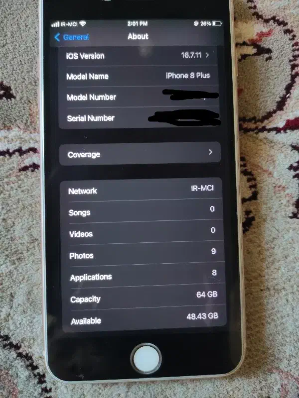 آیفون 8 پلاس|موبایل|تهران, طرشت|دیوار
