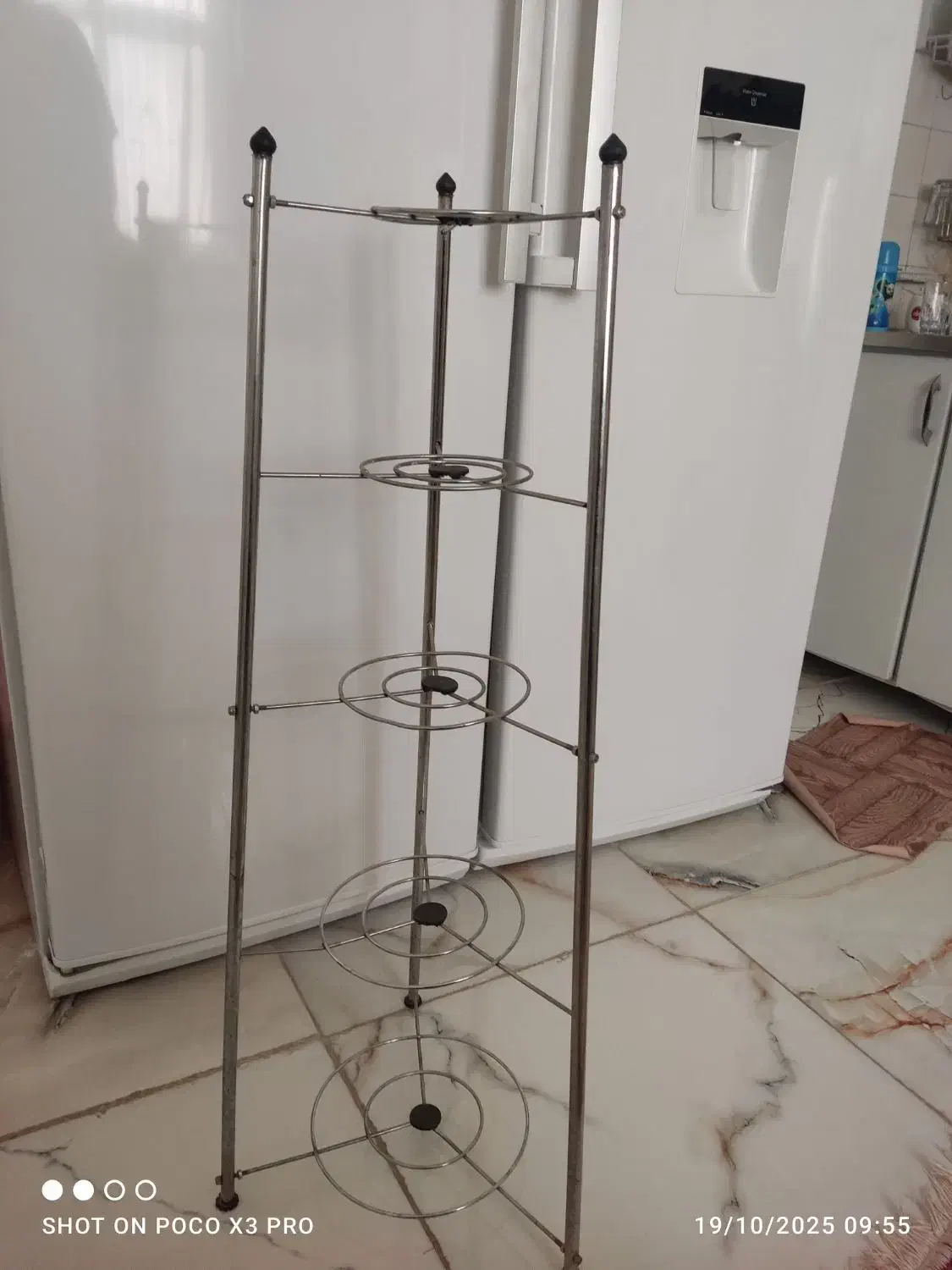 پایه یا استند قابلمه|آبچکان و نظمدهنده ظروف|سنندج, |دیوار