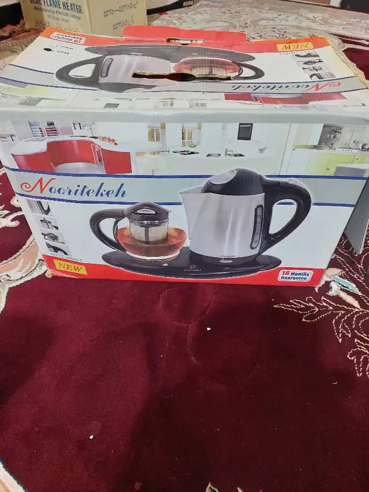 چای ساز نو نو استفاده نشده|سماور، چایساز، قهوهساز|پلدختر, |دیوار