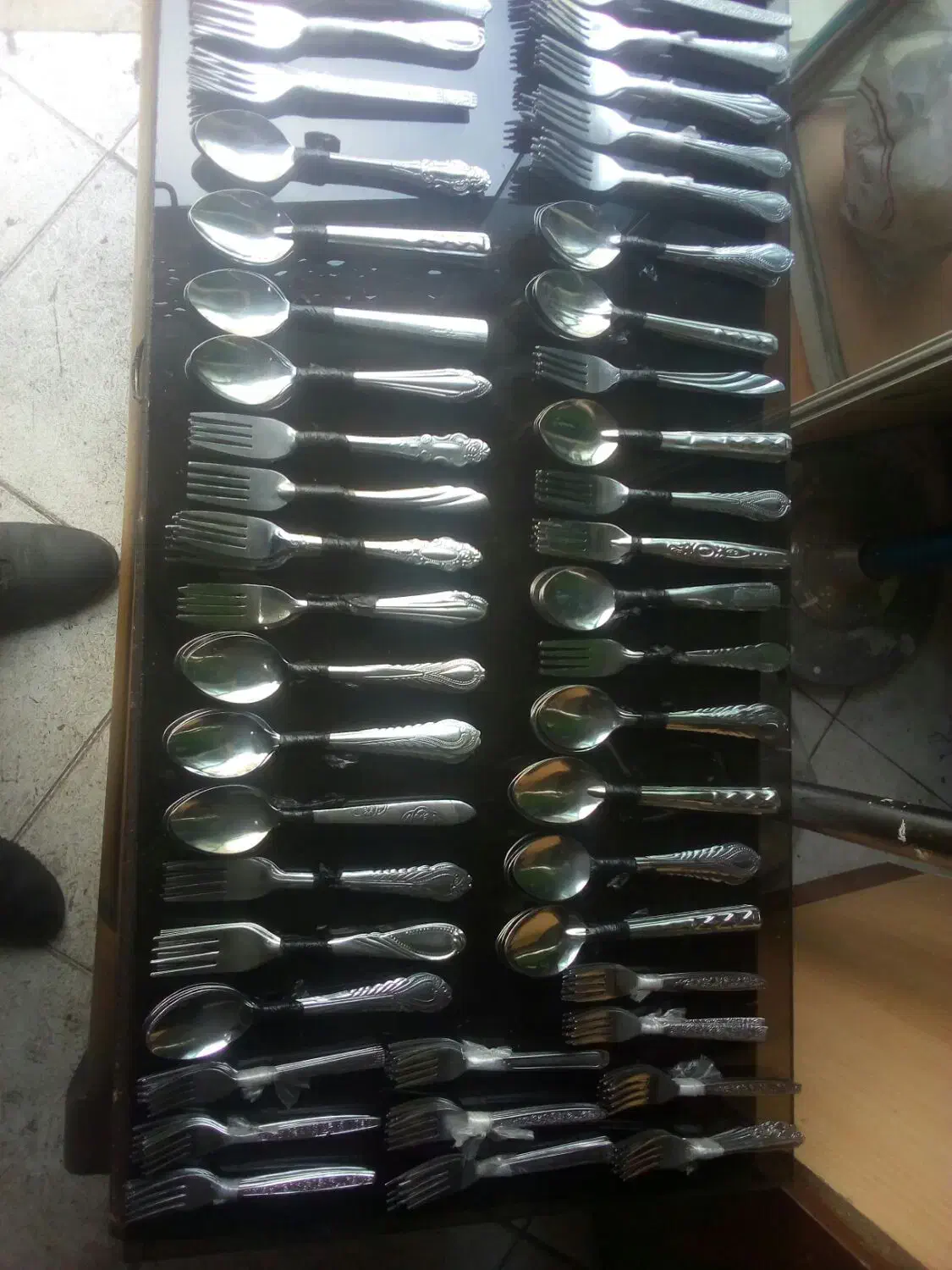 قاشق و چنگال|ظروف سرو و پذیرایی|مشهد, عامل|دیوار