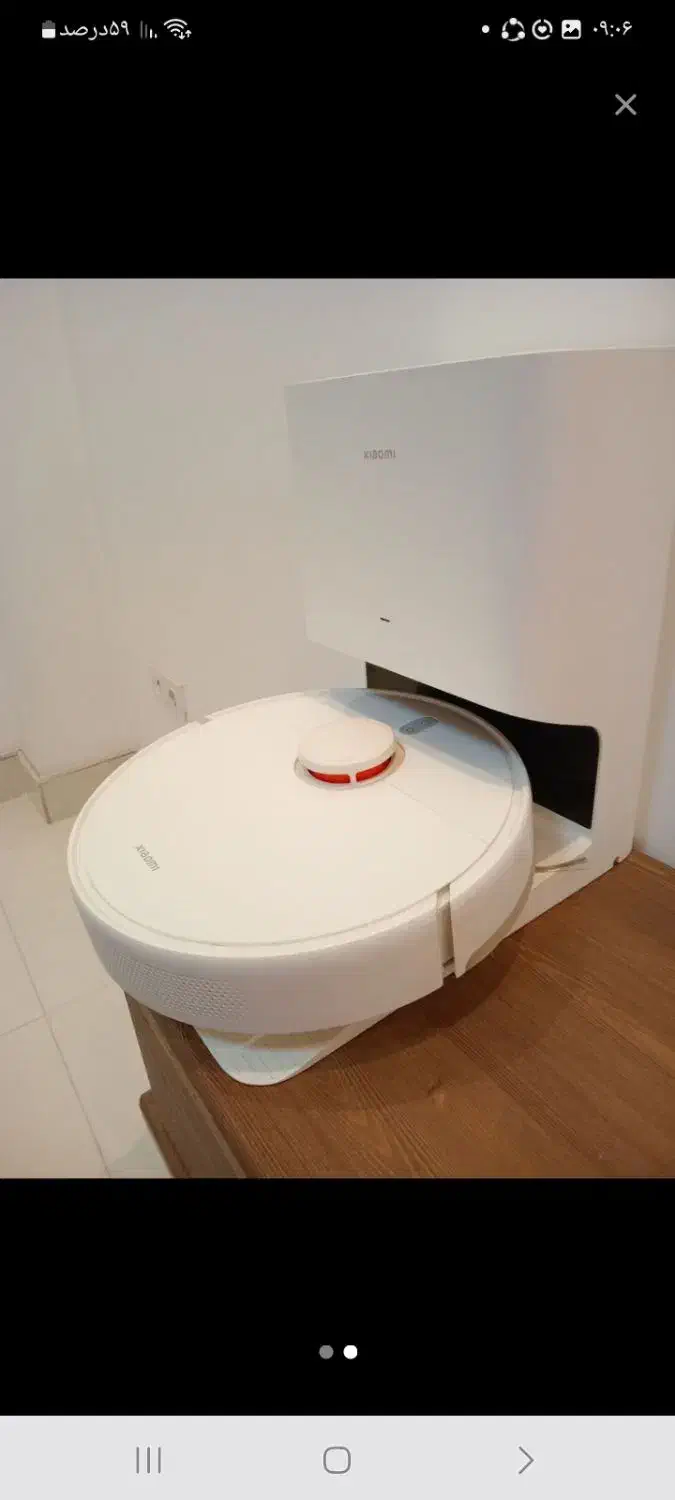 جارو رباتیک شیاموی x10 کاملا سالم و در حد نو|جاروبرقی، جارو شارژی، بخارشو|گرگان, |دیوار