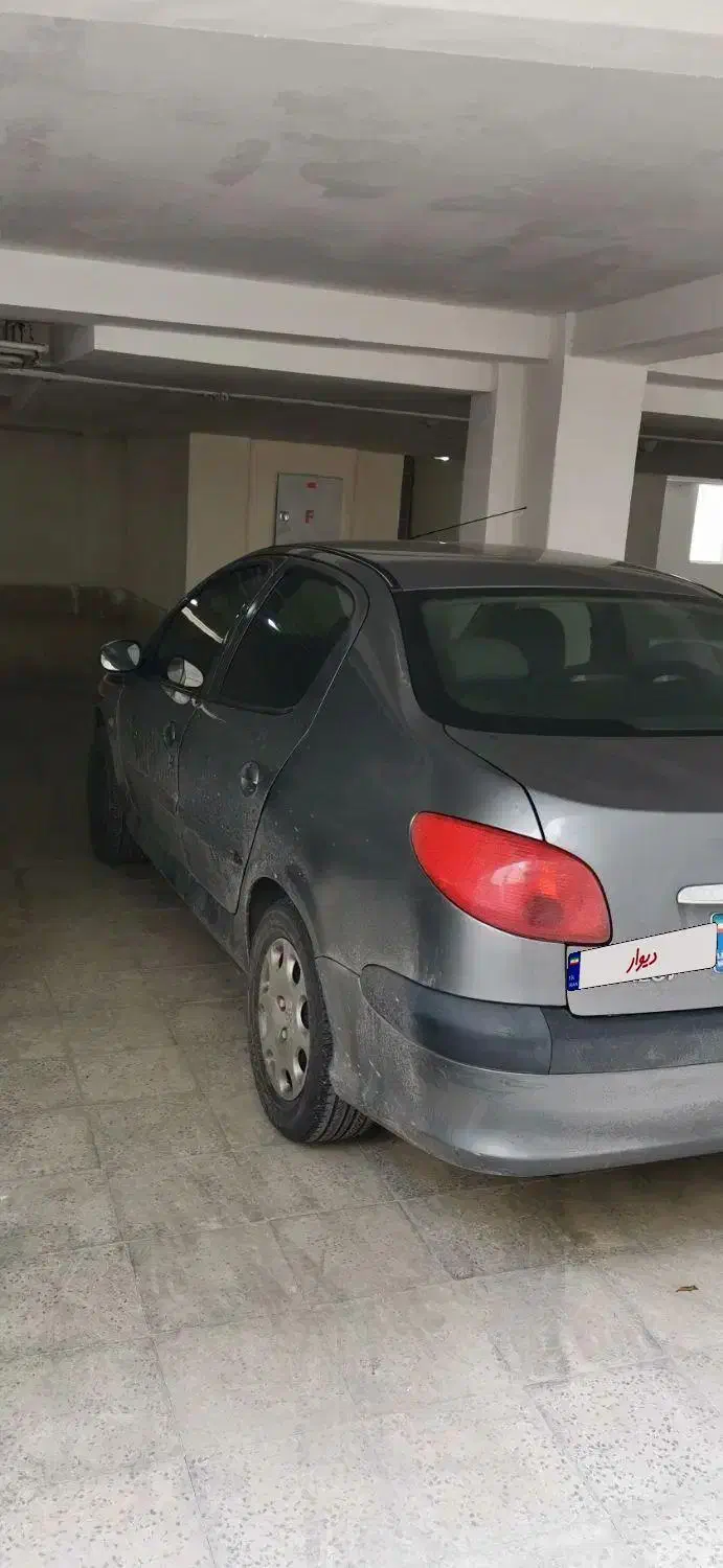 206 sd V8 مدل 1388|خودرو سواری و وانت|پردیس, فاز ۸|دیوار