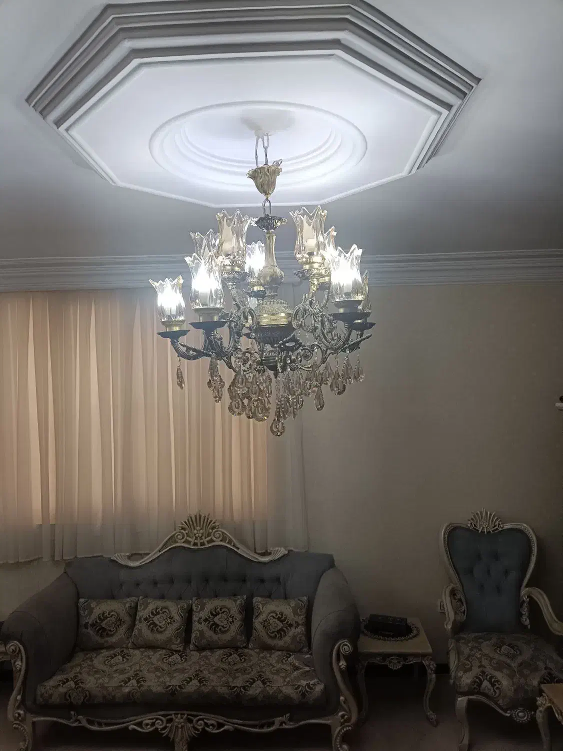 لوستر آلومینیومی|لوستر و چراغ آویز|قرچک, باقرآباد|دیوار